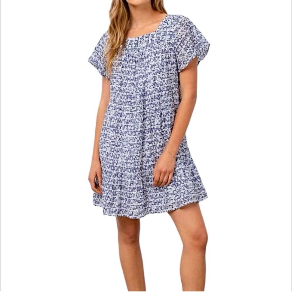 Rails Valentina Floral Navy Camellia Dress size S